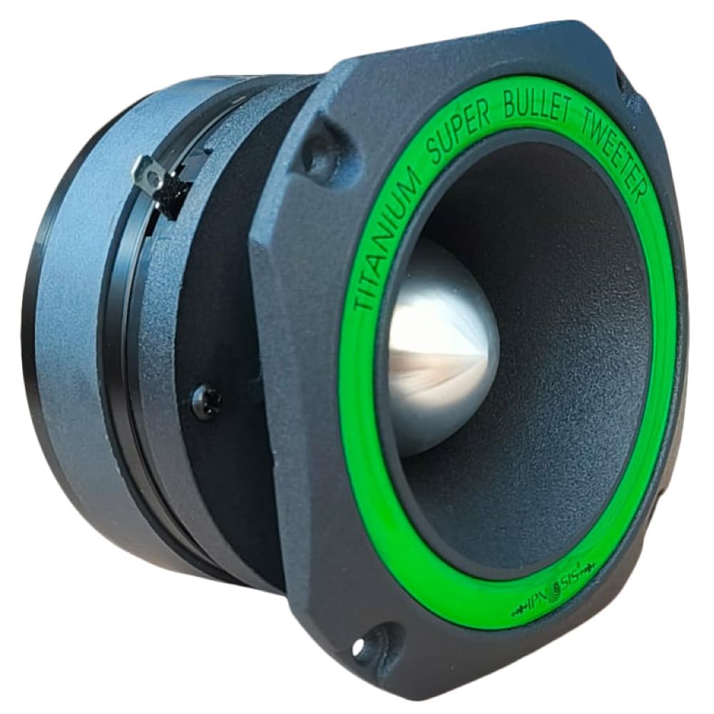 KIT SET PER IPNOSIS IPT4401, 1 driver a compressione tweeter bullet da 100 watt rms 200 watt max, impedenza 4 ohm, sensibilità 106 db, per uso spl, auto, 1 pezzo