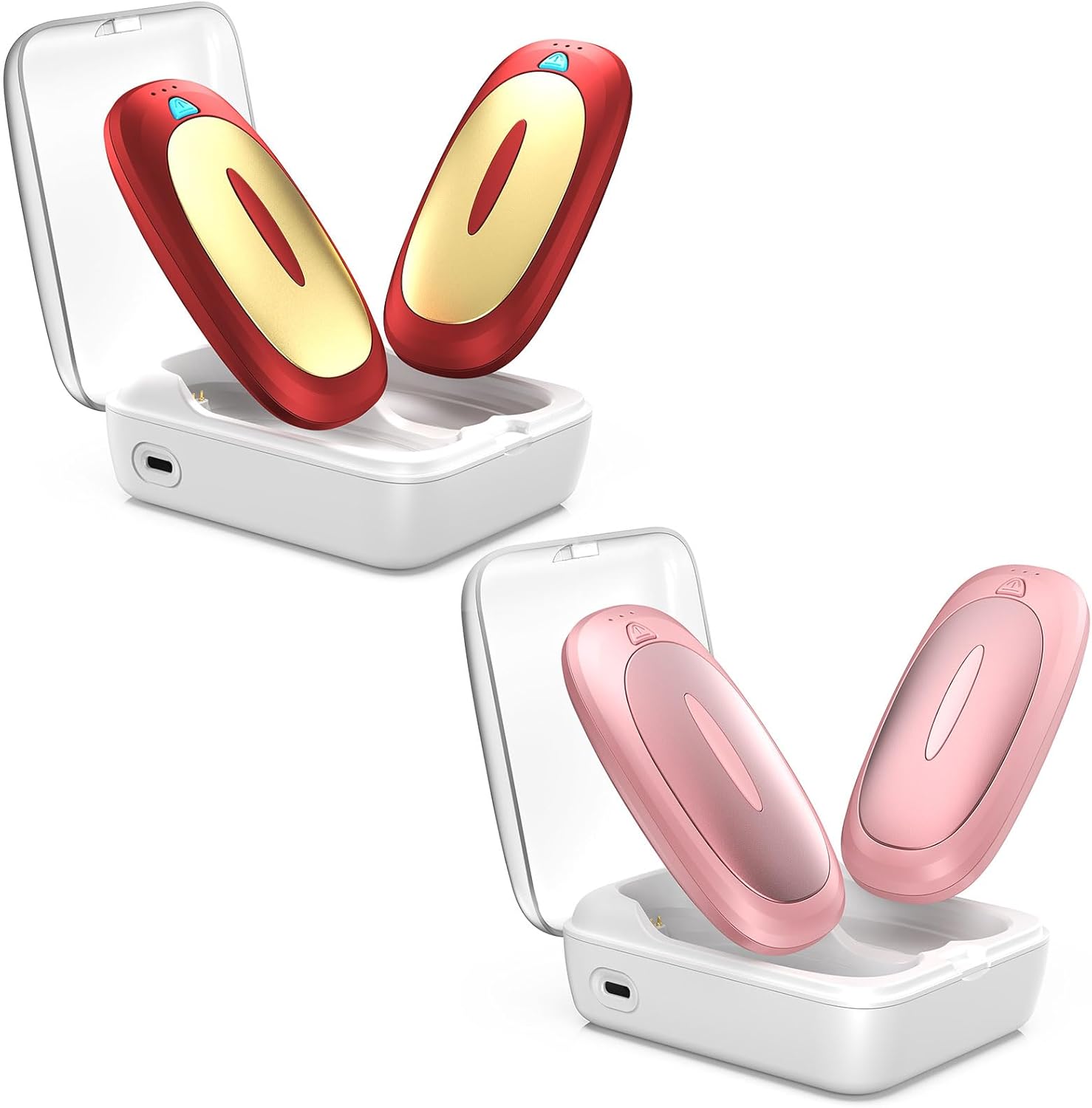 3-in-1 Electric Hand Warmers Rechargeable 2 Pack