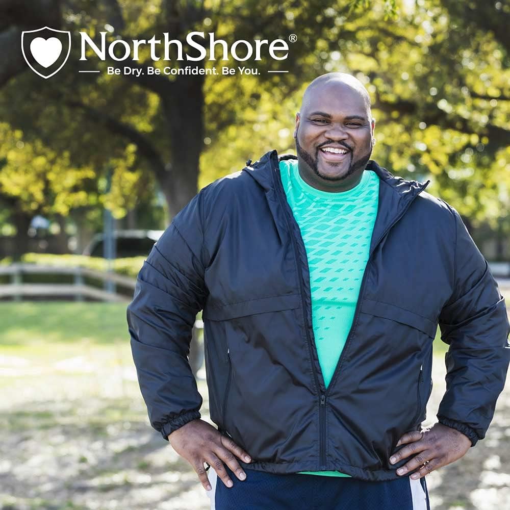 NorthShore DoubleStop XL Male Guards for Men, Pack/18