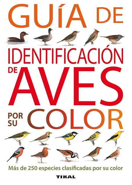 Portada de Guía de identificación de aves por su color