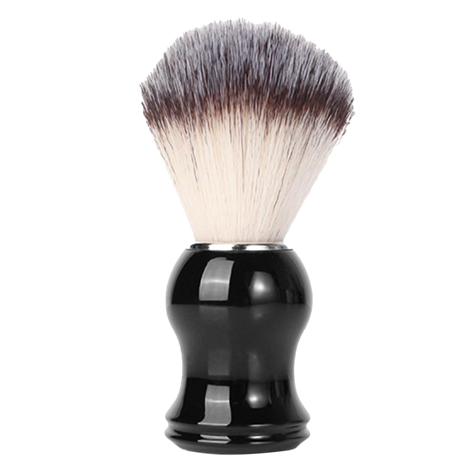 Pennello Da Barba In Tasso Manico Ergonomico Setole Morbide Per Crema E | Pennello Da Rasatura Per Uomo Barbuto Portatile Festa Del Papà Compleanno San Uomini Barbuti