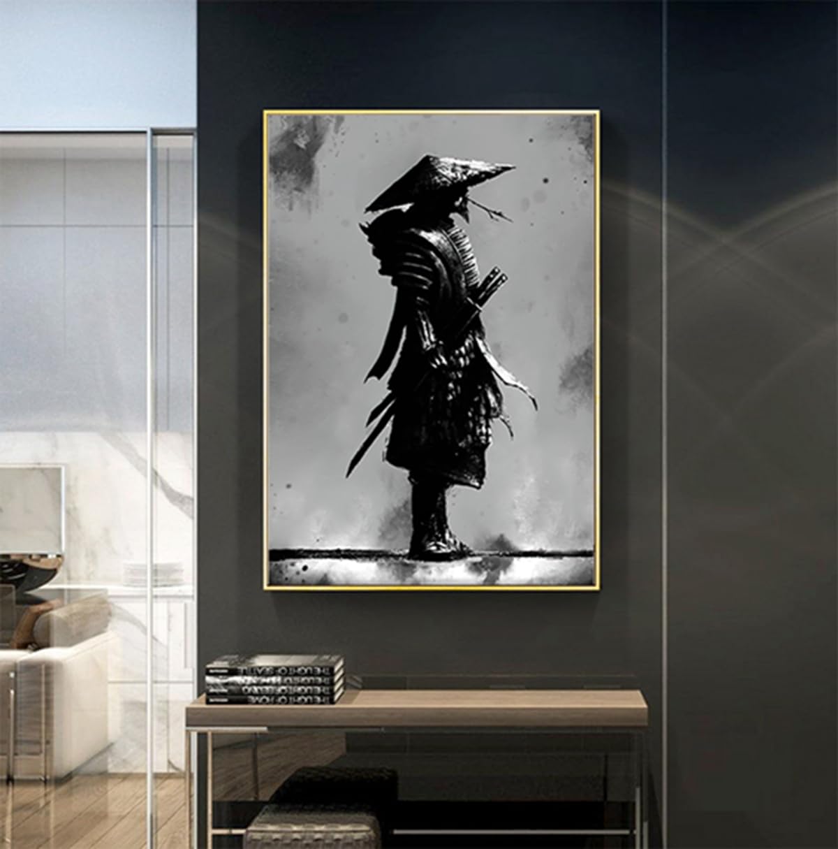 HMDKHI Japanese Bushido Poster - Samurai & Ninjas Figures, Mount Fuji, Without Frame (60 x 90 cm, 1 Piece) - Image 4