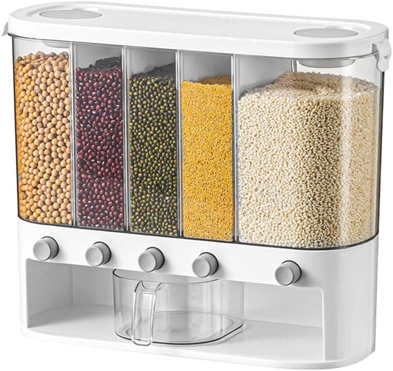 Amazon.com: Grain Storage Box Sorting Rice Bucket Home Separation ...