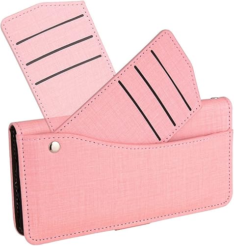 Miniatura 5 de Wallet Folio Case for XIAOMI REDMI K40, Premium PU Leather Slim Fit Cover for REDMI K40, 5 Card Slots, 1 Transparent Photo Frame Slot, Protective,