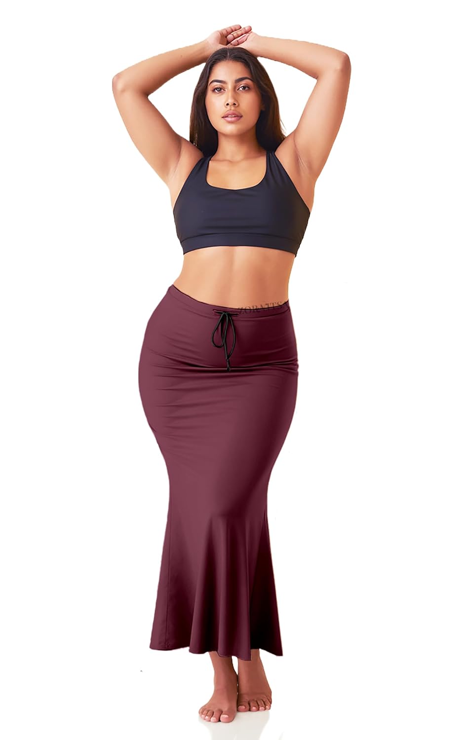 ZORNITSA Women Mermaid Fishcut Stretchable Saree Shapewear Petticoat with Adjustable Drawstring | Finest Microfiber Fabric... - Review, Price and Buying Guide