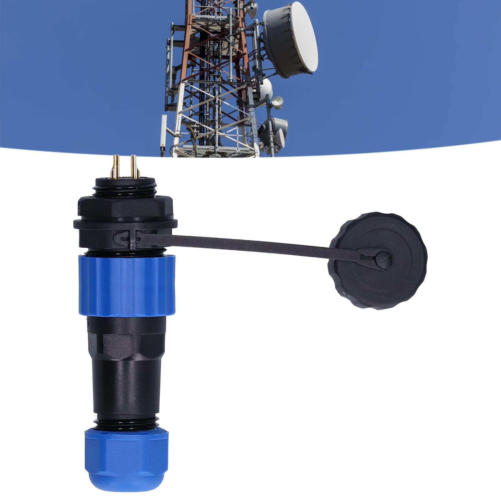 SP16 380V 10A Gniazdo Wtykowe Lotnicze ze Złoconymi Stykami Miedzianymi, Rozmiar Główki 16 Mm do Maszyn Sterowanych Programowo (Spacnana5gxf83yoea-11)