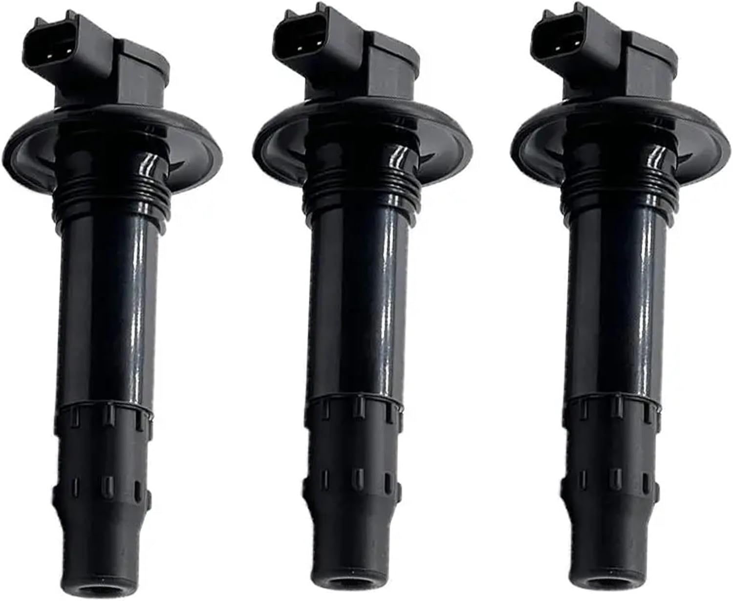 3PCS Ignition Coil Kit 420664020 Compatible for SeaDoo GT-I Stick GTX GTS GTR RXT RXP WAKE 4-TEC 4TEC 130 155 185 296000307 290664020