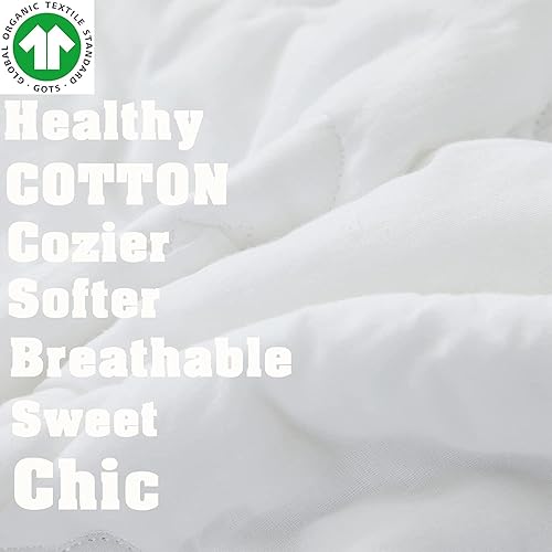 Miniatura 6 de Brandream Juego de ropa de cama de cuna para niñas, juego de ropa de cama de bebé morada, edredón de cuna de 3 piezas, sábana bajera ajustable con