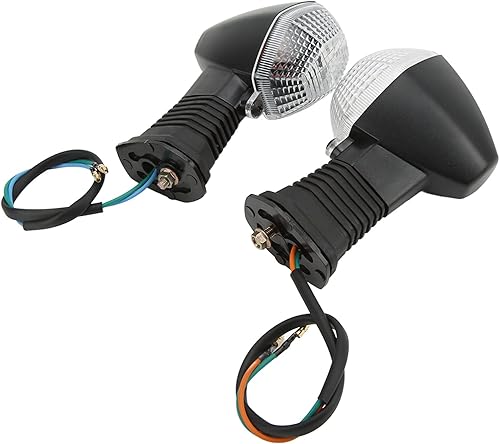 Miniatura 8 de KIMISS Luz de señal de giro de motocicleta, ABS luz de señal de giro delantera lámpara indicadora 12V intermitentes reemplazo de la lámpara