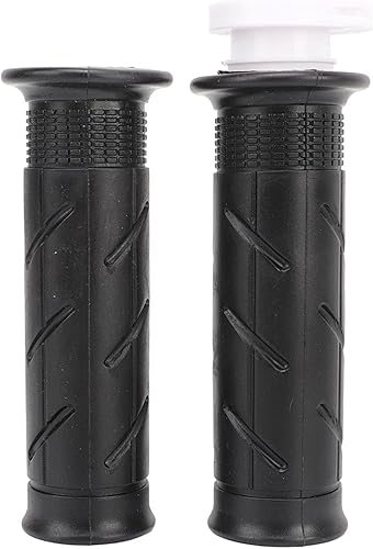 Miniatura 7 de Pissente Empuñadura de motocicleta, 2 piezas de goma antideslizante para motocicleta comodidad manillar mano agarre empuje agarre reemplazo para
