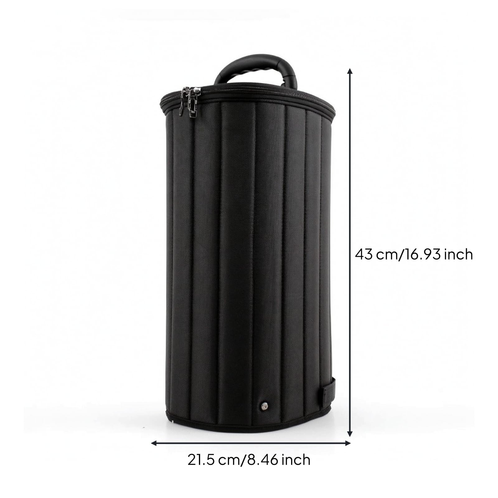 Copriborsa da Golf Portatile Copertura in PVC Leggero Copertura Trasparente con Cerniera per Viaggiatori