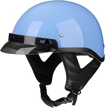 Adult Classic Motorcycle Half Helmet 