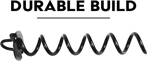 Miniatura 5 de Anclaje de tierra con correa de amarre de 10 pulgadas metal duradero y versátil fácil de usar para sostener tu tienda de campaña o cama elástica