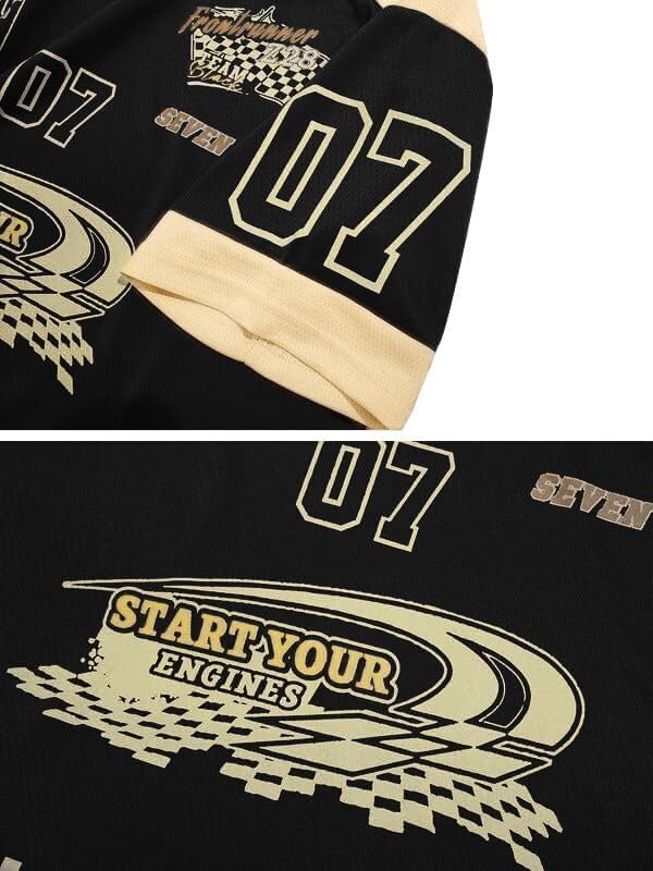 Aelfric Eden 90s Oversized T Shirts Unisex Graphic Jersey Printed Casual Tees Streetwear Vintage Summer Top Tshirt - Image 2