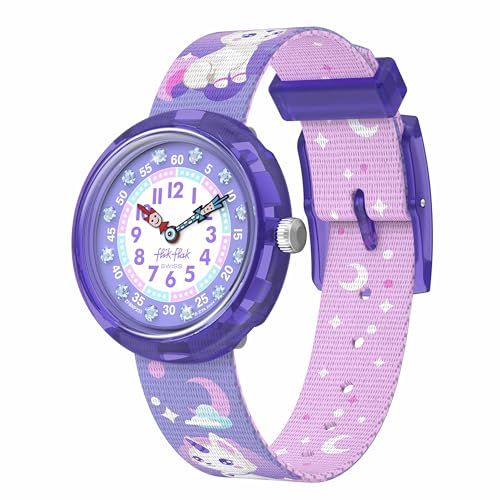 Flik Flak Girl Kids Watch Biosourced Quartz Waterproof Cosmicat
