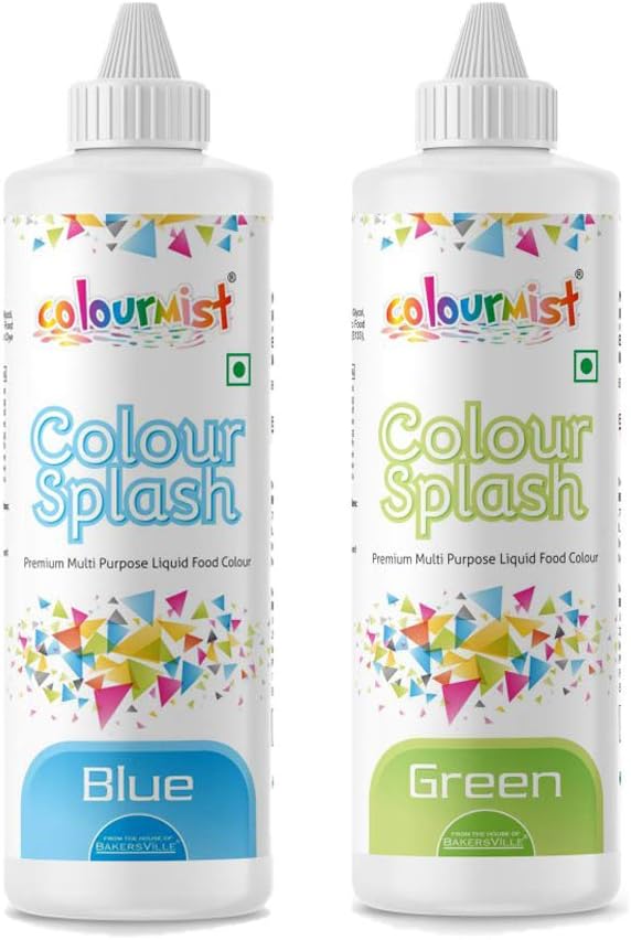 Combo Of Colourmist® Colour Splash (Blue) and (Green),200gm