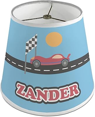 Race Car Empire Lamp Shade (Personalized)