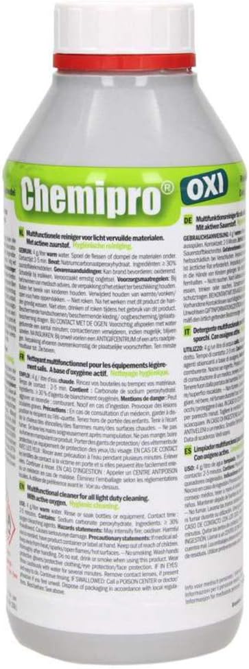 Chemipro® OXI - 1 kg - Multifunctional Cleaner for All Lightly Soiled Materials and Bottles