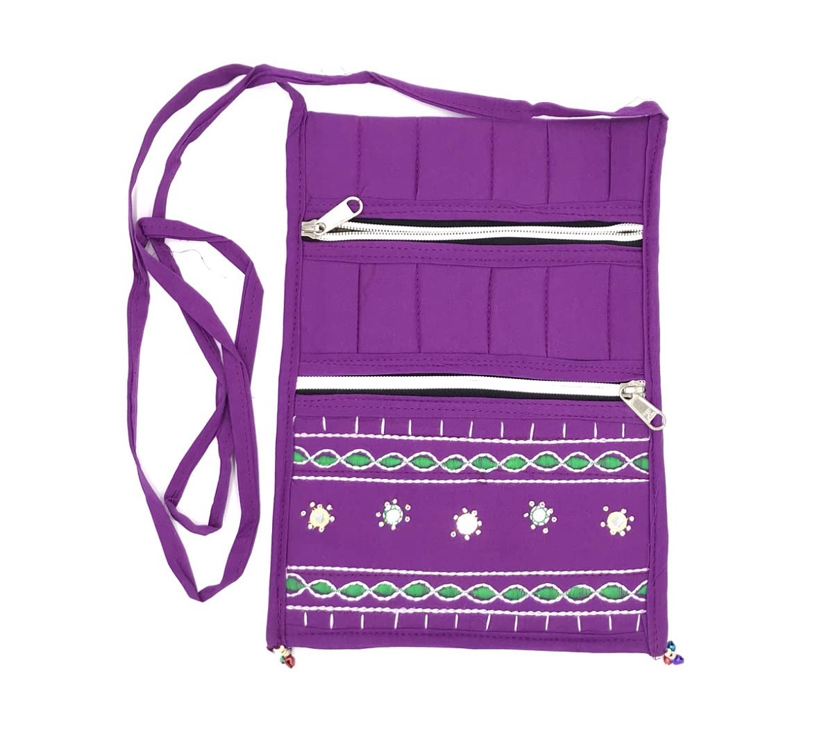 SriAoG Traditional Floral Embroidered Sling Shoulder Bag for Women Stylish Cross Body Bags for Girls Medium Size Ladies Gift Items Magenta Pink (B0BTD579YX) Amazon Price History, Amazon Price Tracker
