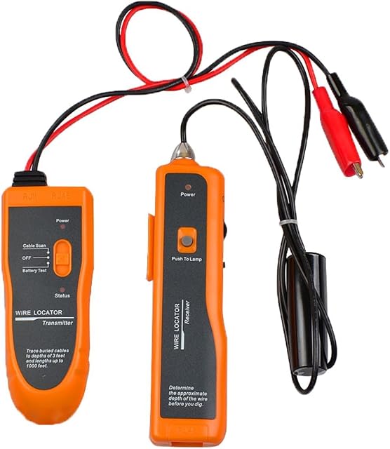 Cruiser Nf-816 Underground Cable Wire Locator Metal Pipes, Electrical Wires, Telephone Wire, Coax Cable with Earphone