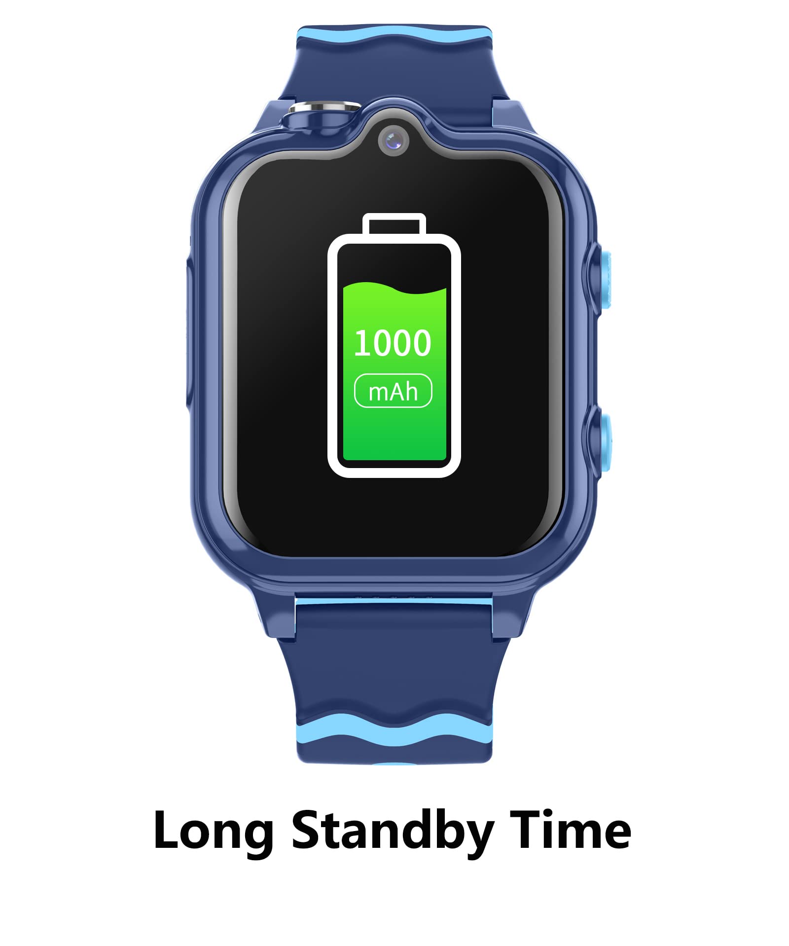 Smartwatch Bambini GPS 4G Telefono Orologio con WiFi Videochiamata SOS 2 Telecamere Impermeabile Modalità SMS Classe Rifiuta Chiamata Sconosciuta Musica Lettore Video Regalo per Ragazzi Ragazze