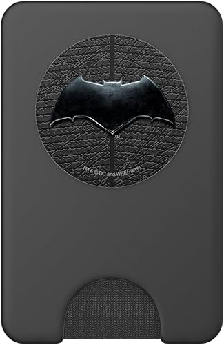 Miniatura 8 de Justice League Movie Batman Logo PopSockets - Agarre y soporte para teléfonos y tabletas, Negro