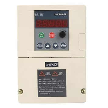 Frequency Drive Inverter, JFD - H2022 Frequency Converter Single-Phase AC220V Input 220V 10A Output Drive Motor for Textile Chemical Fiber