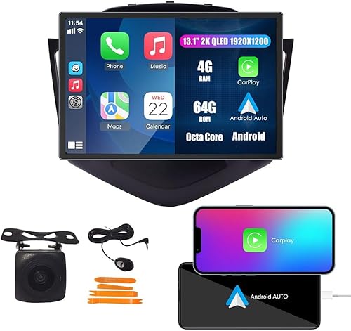 Miniatura 20 de Coche Android Navegación Estéreo GPS Radio Reverse Cámara Pantalla 9 "IPS Pantalla Táctil Headunit Tablet Pad Media Player para Chevrolet Cruze