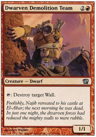 Magic The Gathering - Dwarven Demolition Team - Eighth Edition