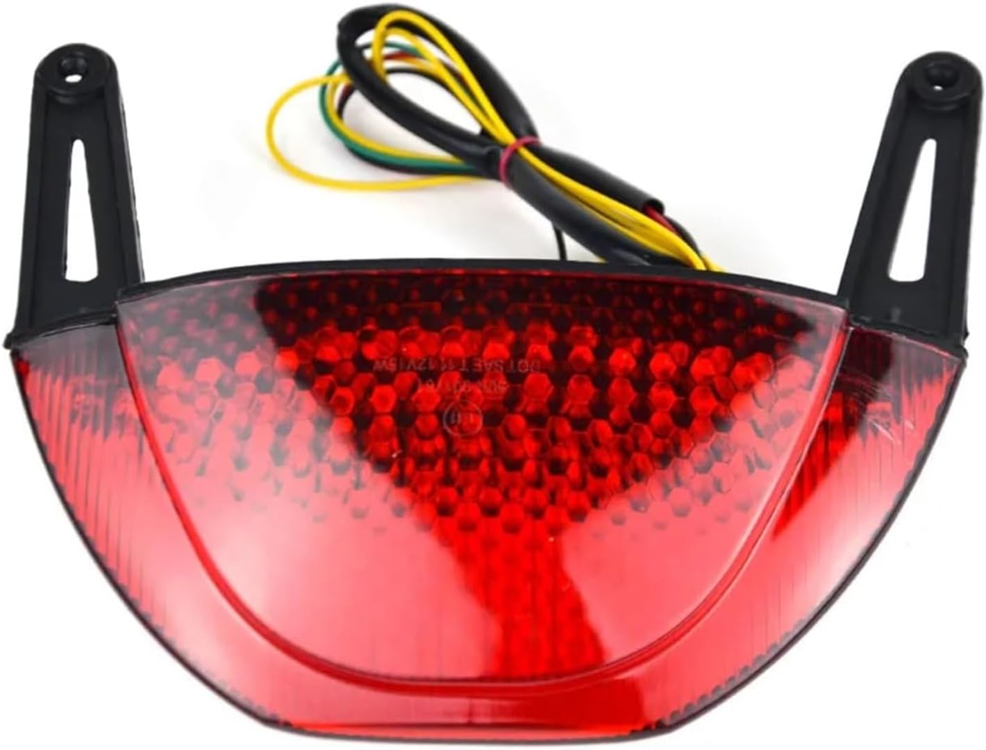 Luz trasera para Honda CBR600RR 2007-2012 roja con intermitentes 8