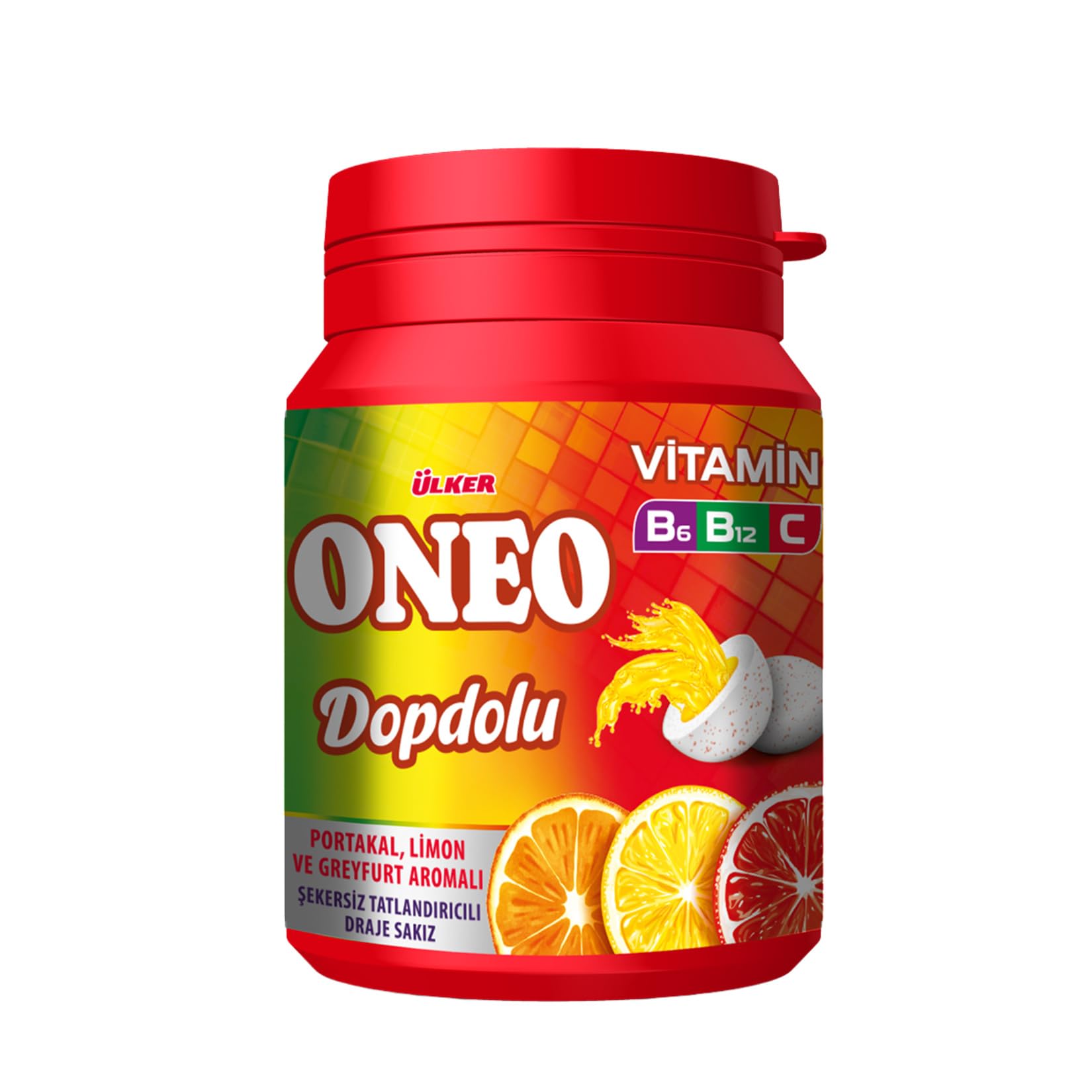 Ülker Oneo Dopdolu Vitamin Şişe 48 Gram x 12