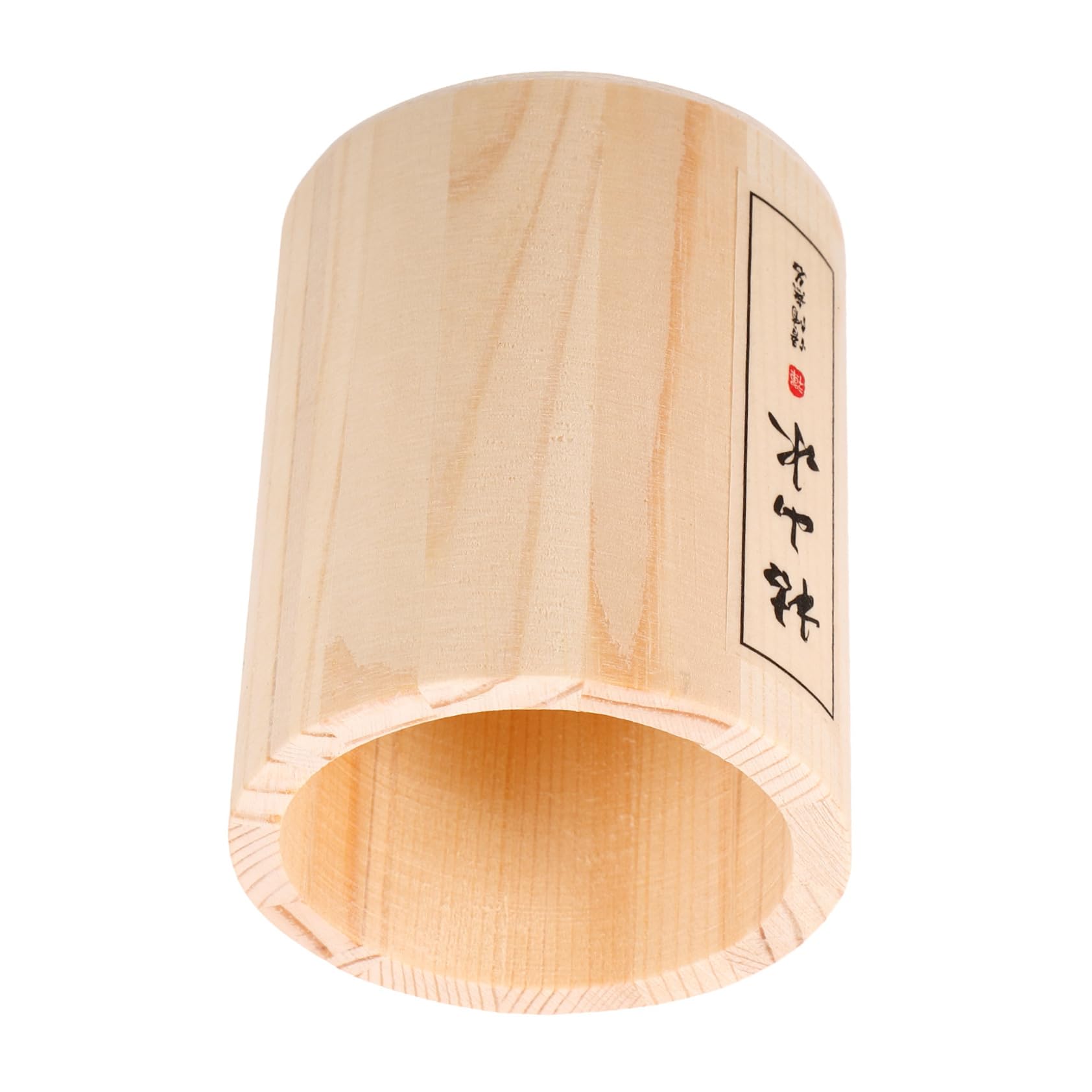 TOYANDONA Boîte De 5 Pièces Table De Sable De Bureau Zen Pinceau De Maquillage Outils Accessoires De Table Râteau Accessoires De Bureau Étui De Maquillage Tonneau De Bois Bac à Sable en Bois