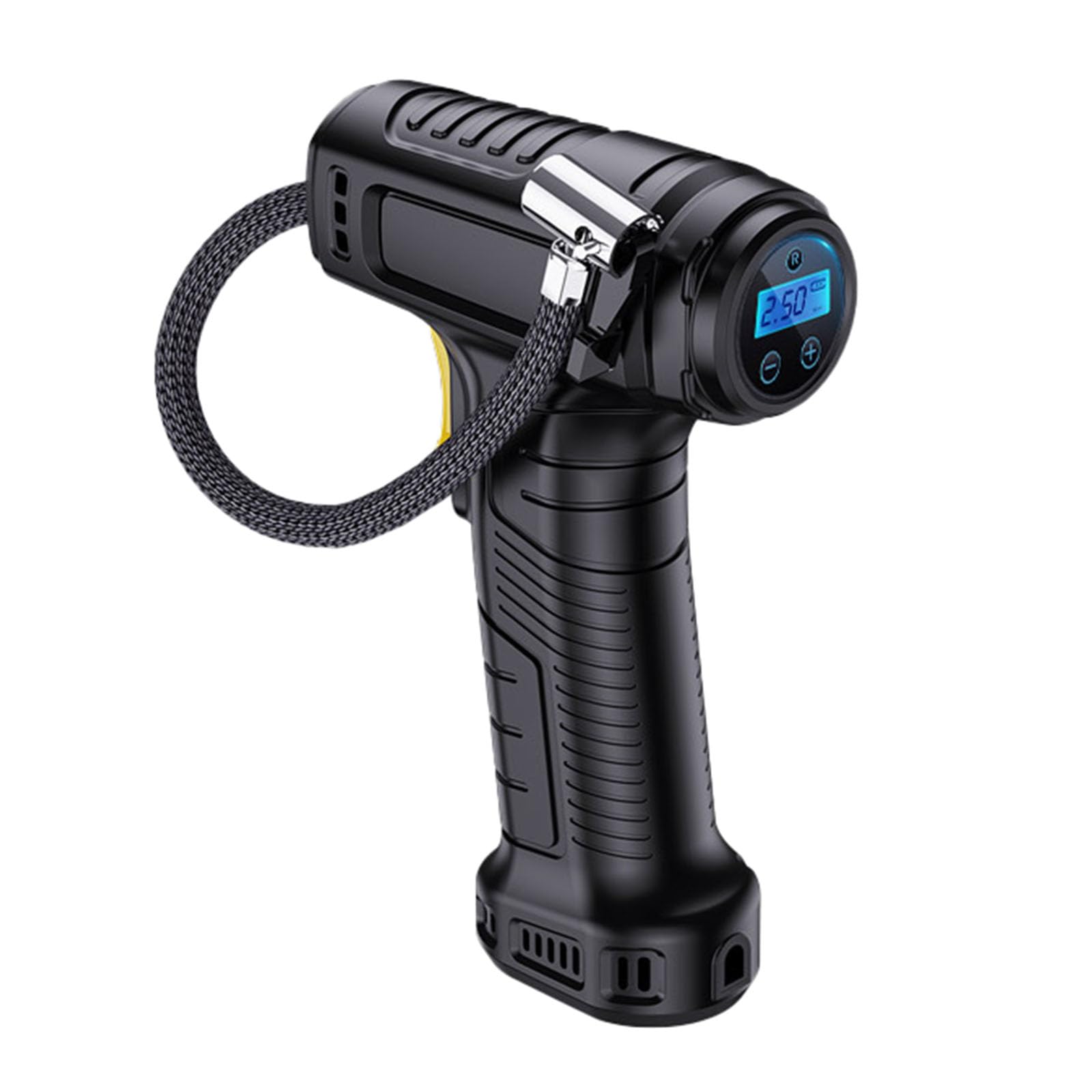Hsioluted D Multifunctional Car Air Compressor An Tire Inflator With Presets Pressure Feature For Safe Riving Igital Pressure Gauges