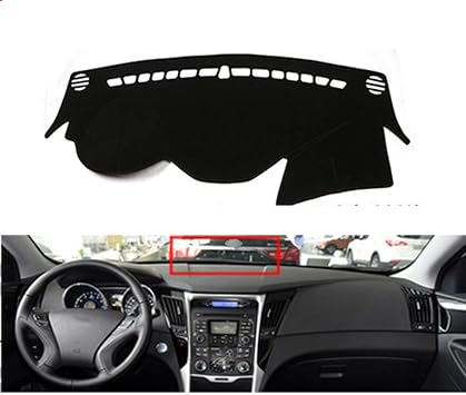 Car Dashboard Cover, for Hyundai Sonata I45 2009-2014 LHD RHD, Car Dashboard Covers Mat Shade Cushion Pad Carpets Accessories