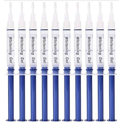 ProDental Teeth Whitening Gel Syringe Refill 10 Pack | 35% Carbamide Peroxide - 60 Treatments | Faster Results Than Tooth Whitening Strips - Pen - Powders and Toothpaste | Safe for Sensitive Teeth