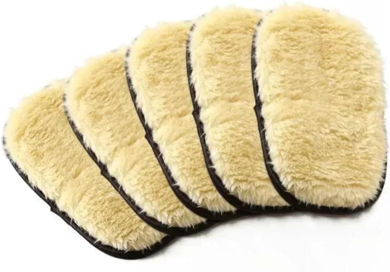 Car Cleaning Gloves Ultra Absorbent Microfiber Mitts Scratch Safe Wash Pad,Compatible for Vehicle Bike Home Care(5pcs)