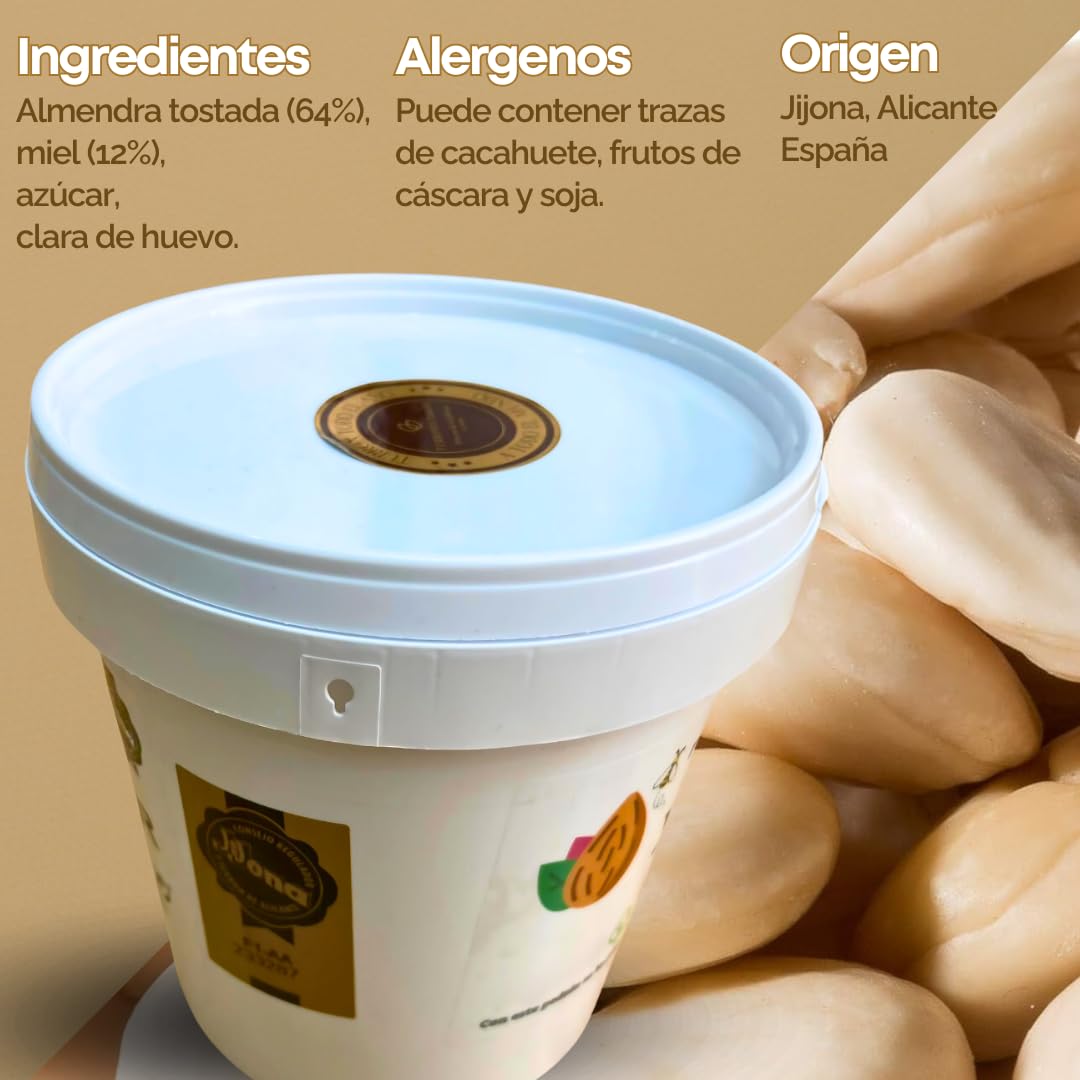 Turrón blando Jijona líquido en crema (11, Kilogramos)