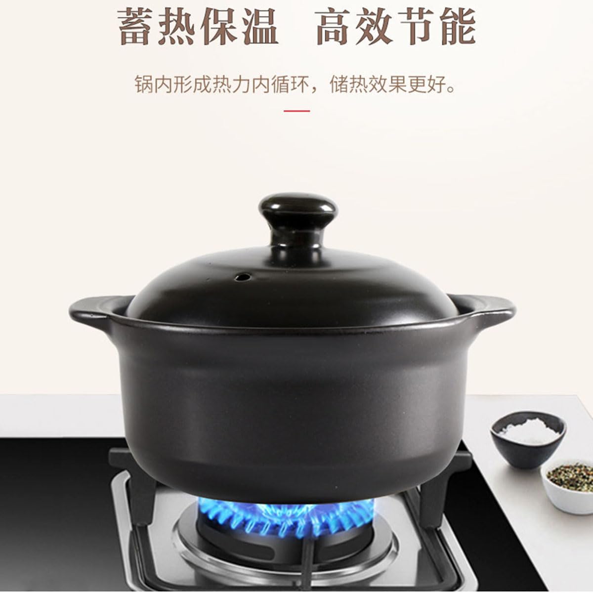Premium Clay Casserole Pot - Dolsot Bibimbap & More -7