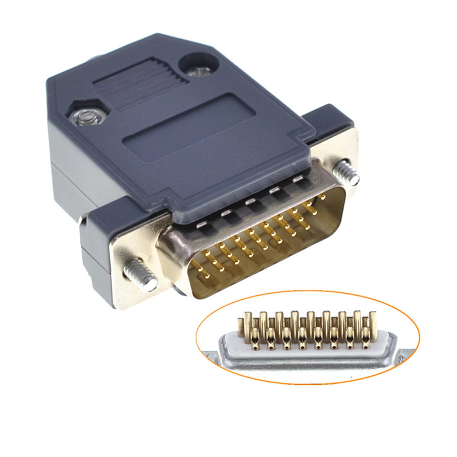 Amazon.com: Oiyagai 5-Pack DB26 Male Connector with Plastic Hood