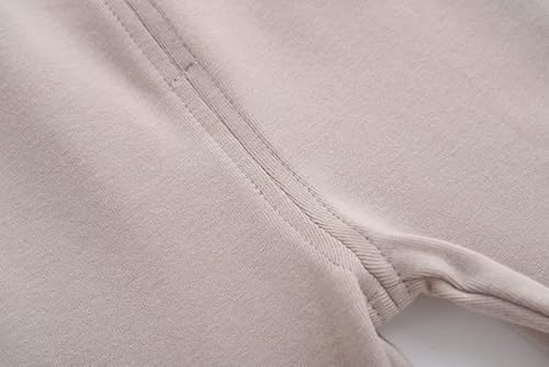 Eleven's Kingdom 9-12 Months Footed Baby Boys Pants Brown Casual Leggings With High Waist Soft Cotton Green Baby Pants With Footies Brown/Green 12M #TOP3