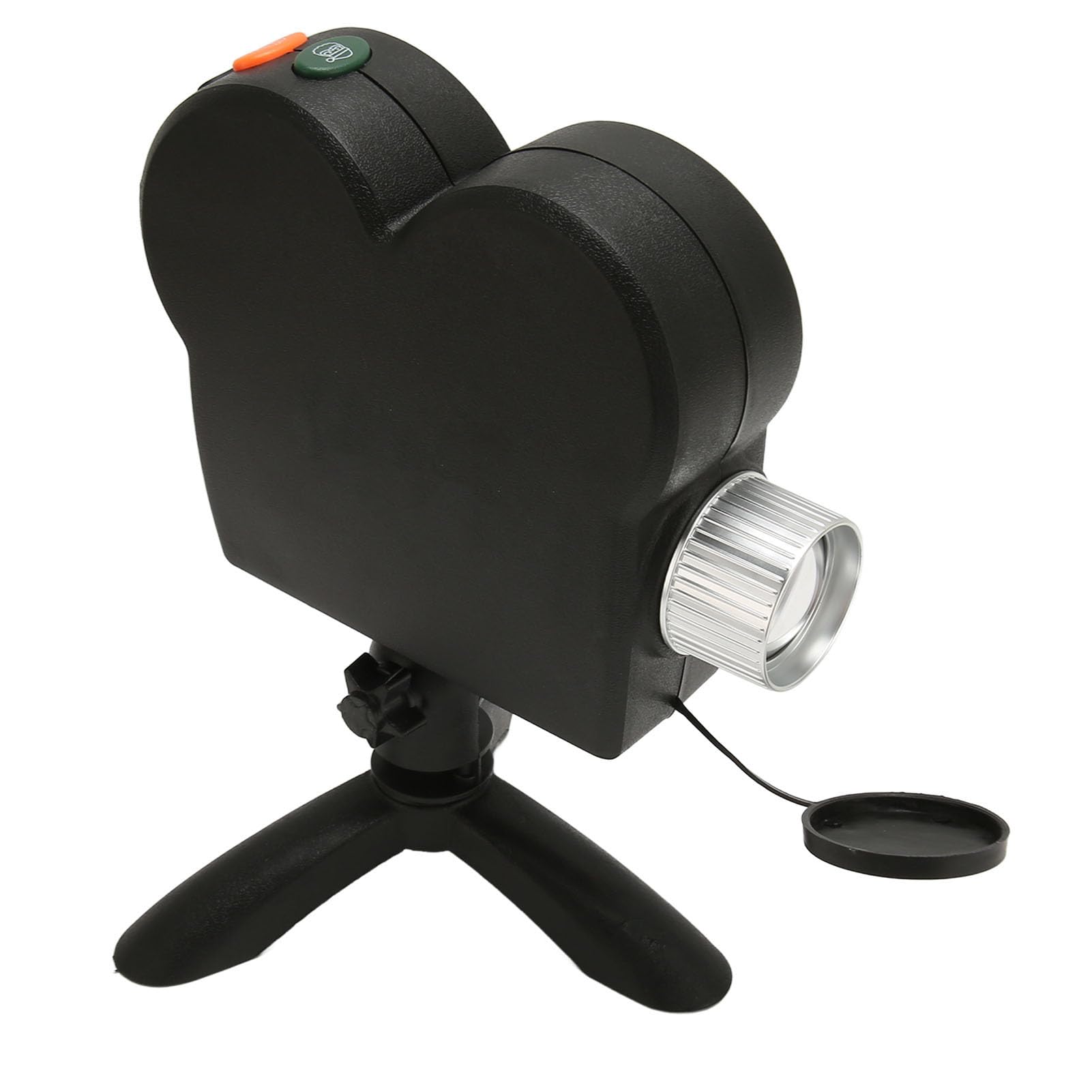 Sxhlseller Halloween Projektor mit Stativ & Leinwand, Fenster-Projektionslampe für Gruselige Effekte, Weihnachten & Halloween Deko, Outdoor Indoor mit EU Stecker 100-240V