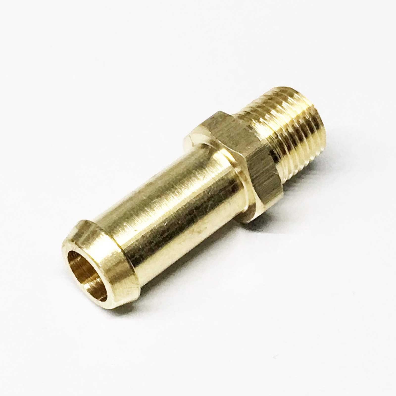 Speed 220101 Fitting 1/8" NPT to 3/8" Hose Barb Straight Brass