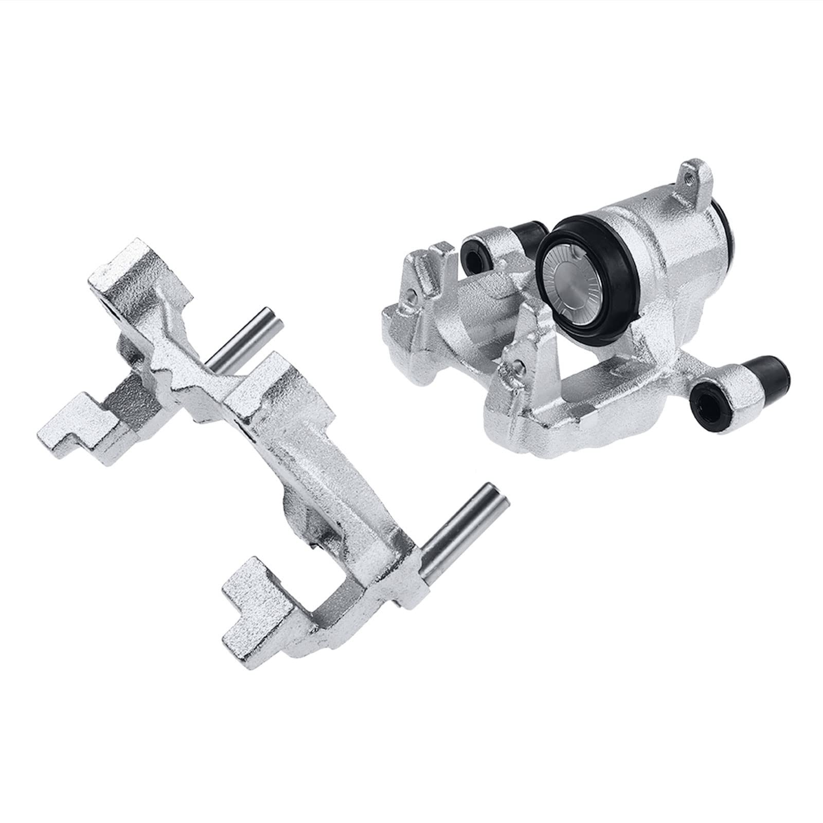 Frankberg 2x Pinza Freno Posteriore Sinistra Destra Con Staffe (Distanza di Fori delle Staffe 90mm) Compatibile con Golf VII Golf Alltrack A3 T-R.O.C K.a.r.o.q TT Q2 Replace# 344837