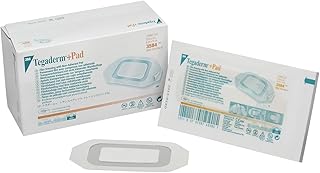 3Mâ„¢ Tegadermâ„¢ +Pad Film Dressing, 3584, 2-3/8 in x 4 in, Pad Size 1 in x 2-3/8 in, 50 Each/Carton, 4 Carton/Case