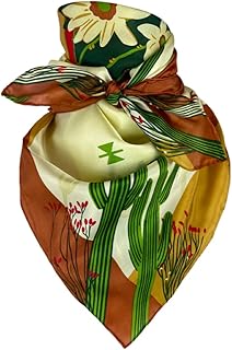 Wyoming Traders Southwest Cowboy Wild Rag 100% Silk Scarf Bandana Multiple Colors 34.5