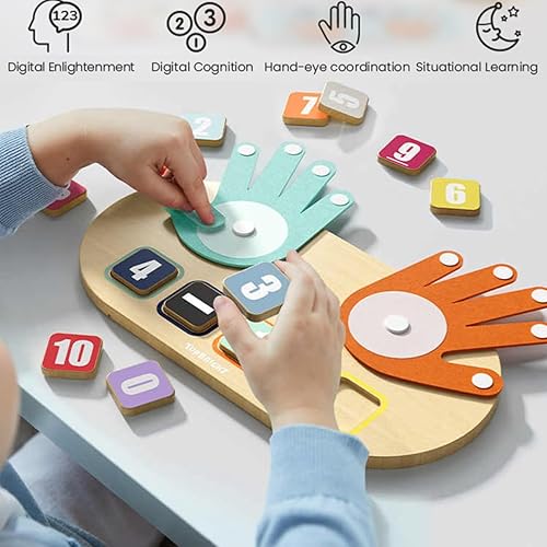 Miniatura 6 de TOP BRIGHT Juguetes educativos preescolares para niños pequeños de 2 a 4 años, juguetes Montessori para niños de 3 a 5 años, regalos de cumpleaños