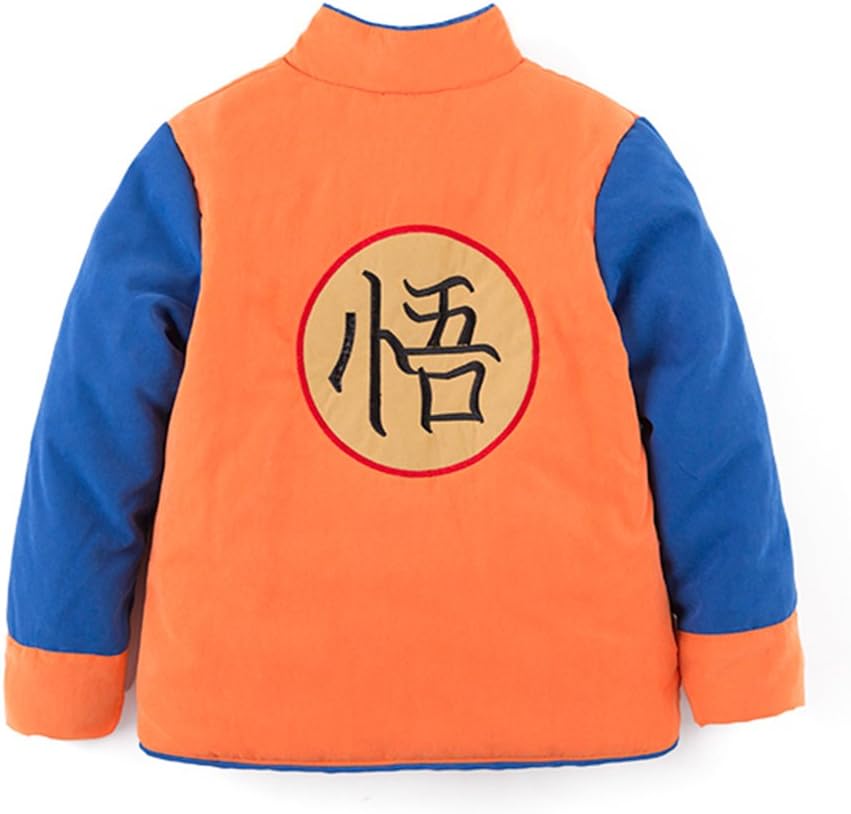 stylesilove Young Kids Baby Boys Traditional Chinese Inspired Warm Fleece Jacket Coat