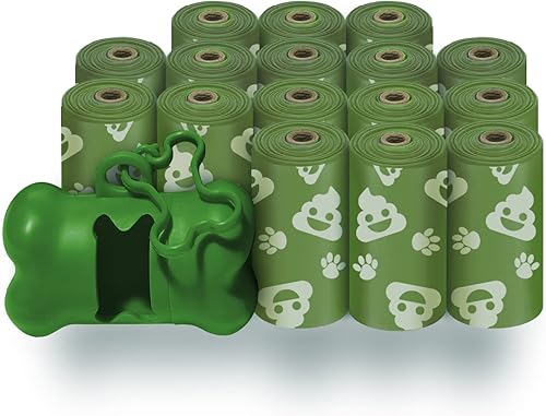 Vista 52 de Best Pet Supplies - Bolsas para limpieza de excremento de perro (240 bolsas) para limpieza de desechos, reemplazos de rollo para paseos y viajes al