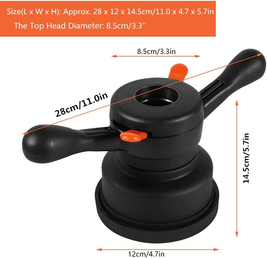 VGEBY Quick Release Speedy Wing Nut Wheel Balancer Tyre Changer Tool (40mm/4mm) Wheel Balancer Cone Wb-49 Wheel Balancer Quick Release Hub Nut Wheel Balancer Wing Nut Tire