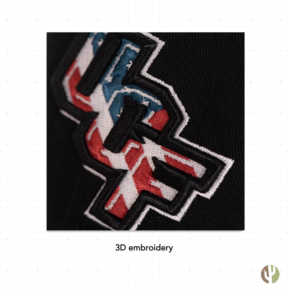 Desert Cactus University of Central Florida Baseball Hat Knights UCF Brimmed Embroidered Hats Cap Adjustable Cloth Strap Adult (Style 2) Black - Image 5